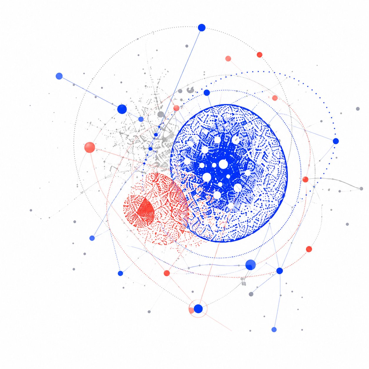 Knowledge mapping illustration